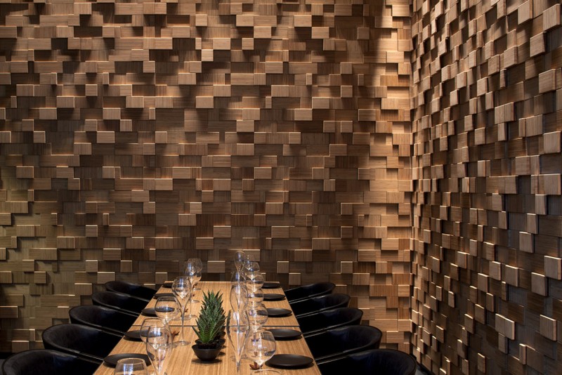 Технология укладки деревянной мозаики для стен