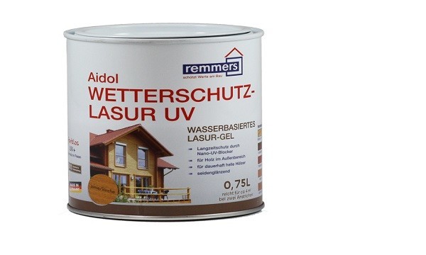 Проникающий состав Аidol Langzeit-Lasur для покрытия дачной мебели и стен дома