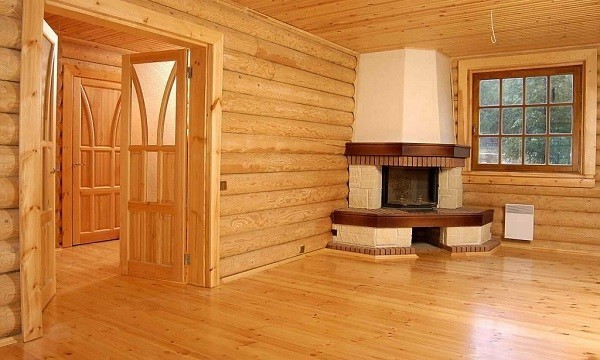 Особенности внутренней отделки деревянного дома
