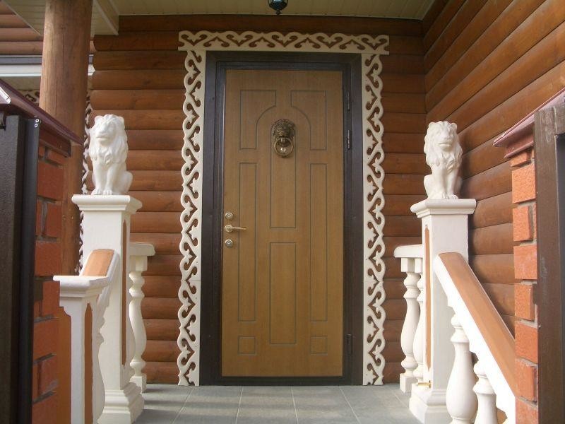 455Как сделать дверь входную в дом