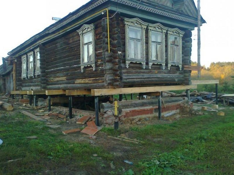 Восстановление старого деревянного дома Восстановление старого деревянного дома