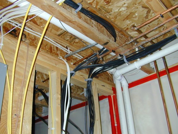 Вводной кабель в частный дом