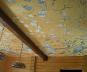 Какие бывают натяжные потолки в деревянном доме: отзывы и особенности