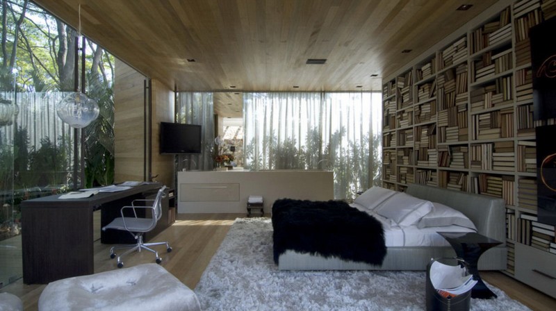 Дизайн деревянного потолка