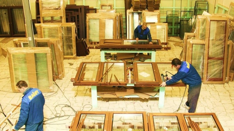 Изготовление деревянного окна