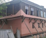 Как правильно обложить деревянный дом кирпичом